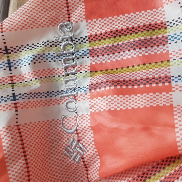 Columbia Omni-Shield Women's Check Plaid Pattern Light Jacket Size M - Picture 4 of 16